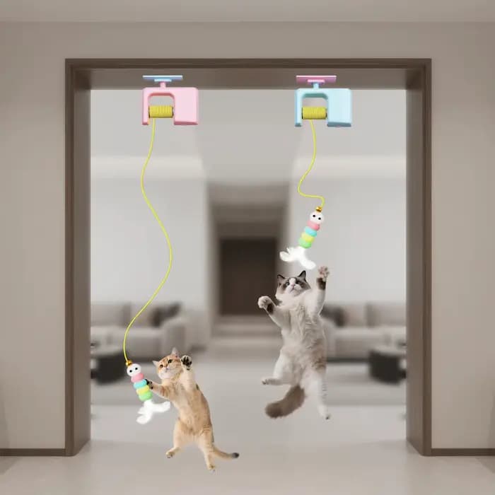 Jouet interactif pour chat