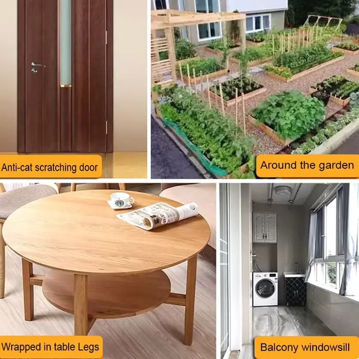 Tapis anti-chats et anti-ongles pour jardin
