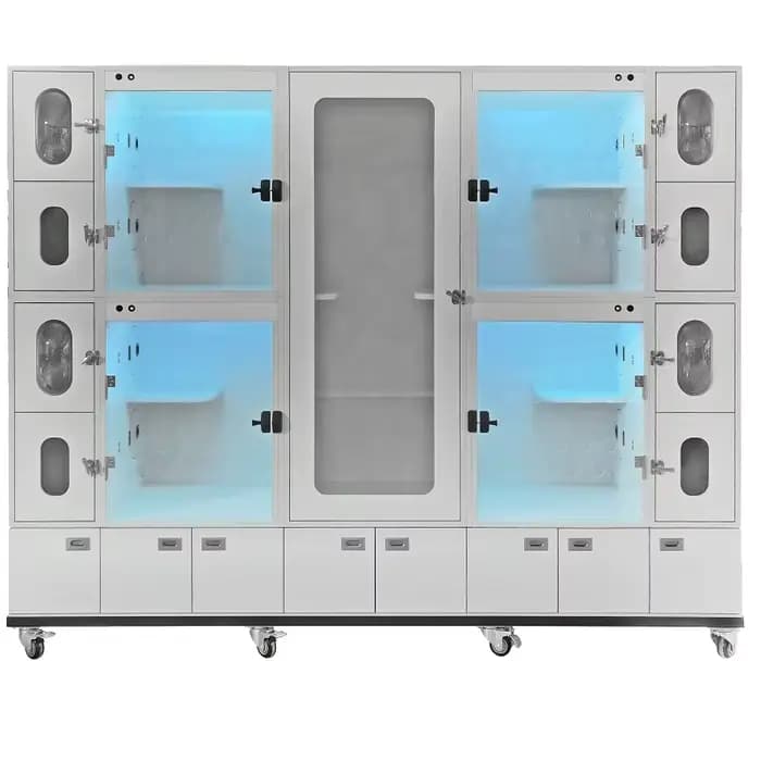 Grande Cage de chenil pour chat XXL à 4 couches de luxe