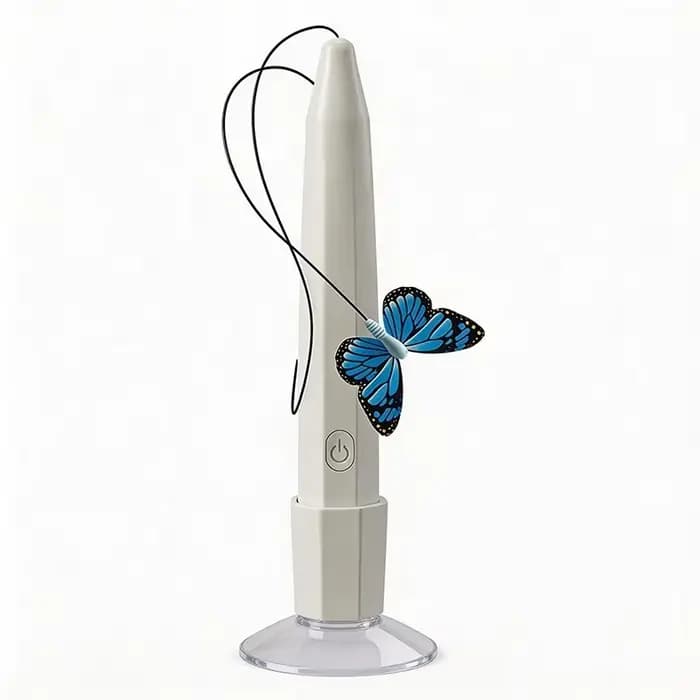 Jouet électrique papillon volant pour chat