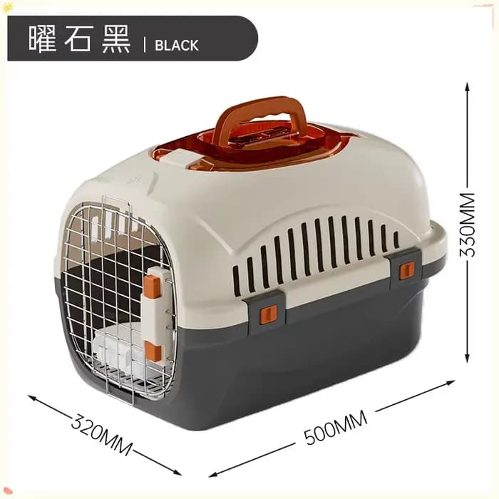Cage de transport portable pour animaux de compagnie