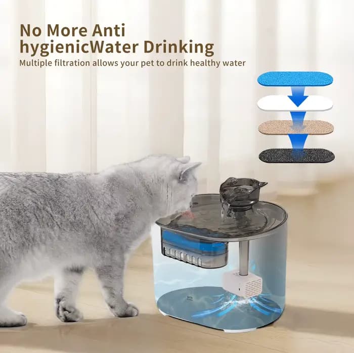 Fontaine d'eau pour chat