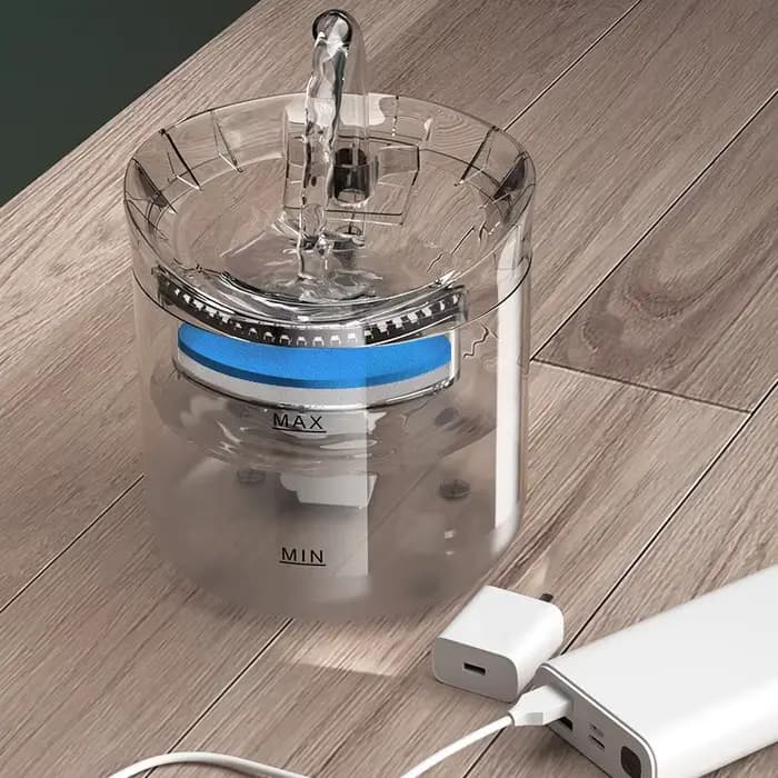 Fontaine d'eau intelligente pour chat