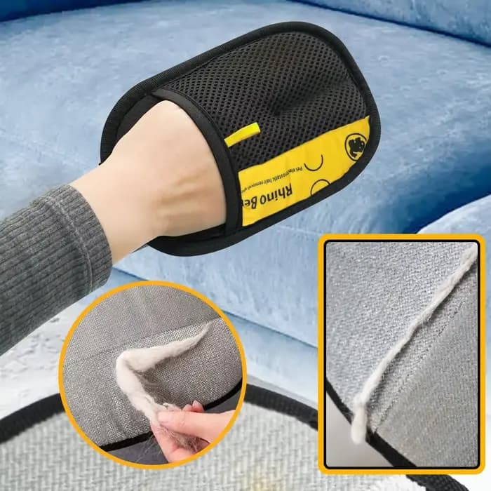 Gants de toilettage pour chat, brosse électrostatique pour enlever les poils d'animaux, pour nettoyer les canapés, les tapis et les vêtements, éliminateur de poils d'animaux double face