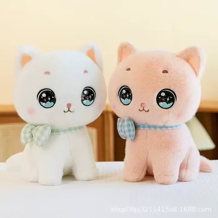 Jouet en peluche chat de 25cm