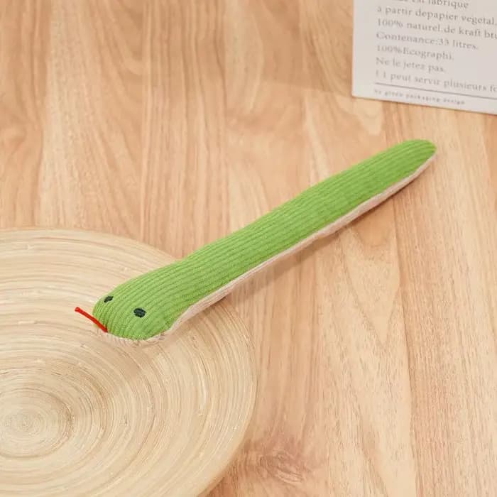 Jouet interactif pour chien et chat en forme de serpent