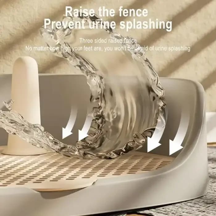 Toilette d'apprentissage pour animaux de compagnie grande taille