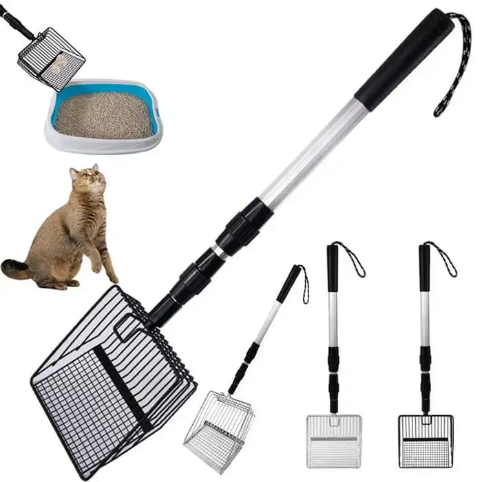 Pelle à litière extensible pour chat