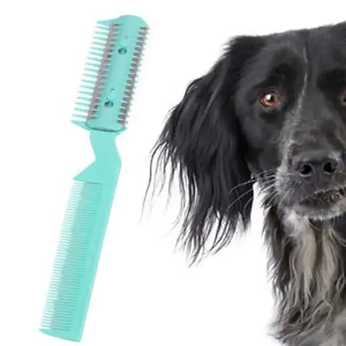 Tondeuse à poils pour animaux de compagnie avec 2 lames