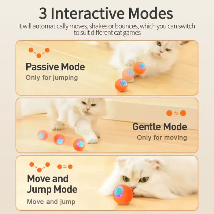 ROJECO Jouets interactifs intelligents pour chat