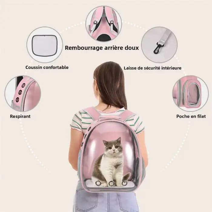 Sac à Dos pour Chat, Sac à Dos pour Chat en Plein Air