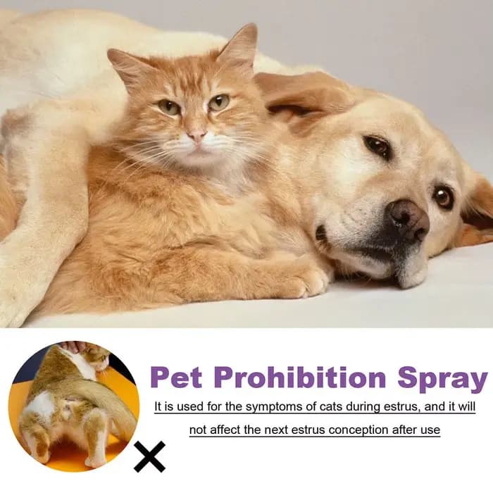 Spray apaisant pour animaux de compagnie, prévention du hurlement, vaporisateur anti-anlande, apaise l'humeur, chiens et chats, fournitures pour animaux de compagnie, 50ml