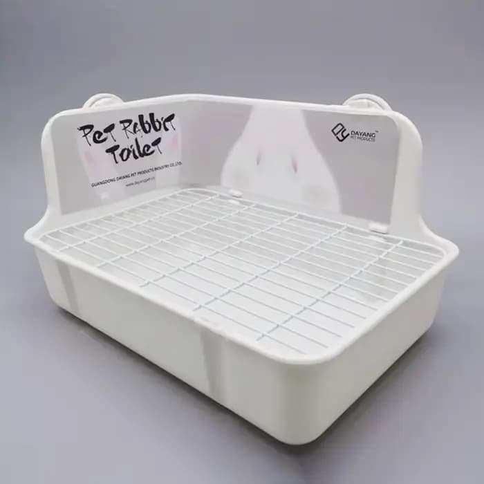 Bac à litière pour lapin, toilettes pour petits animaux, bac à litière d entraîneur pot pour lapin