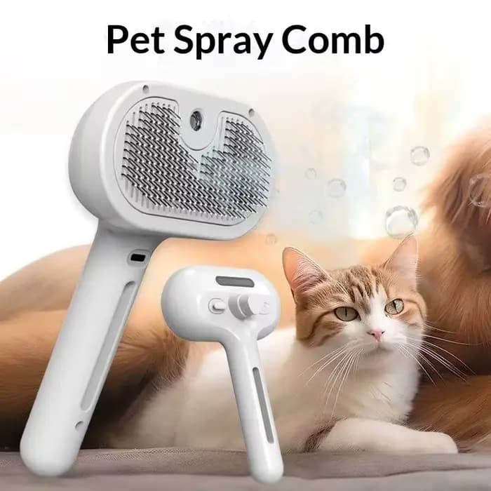 Brosse à vapeur pour chat
