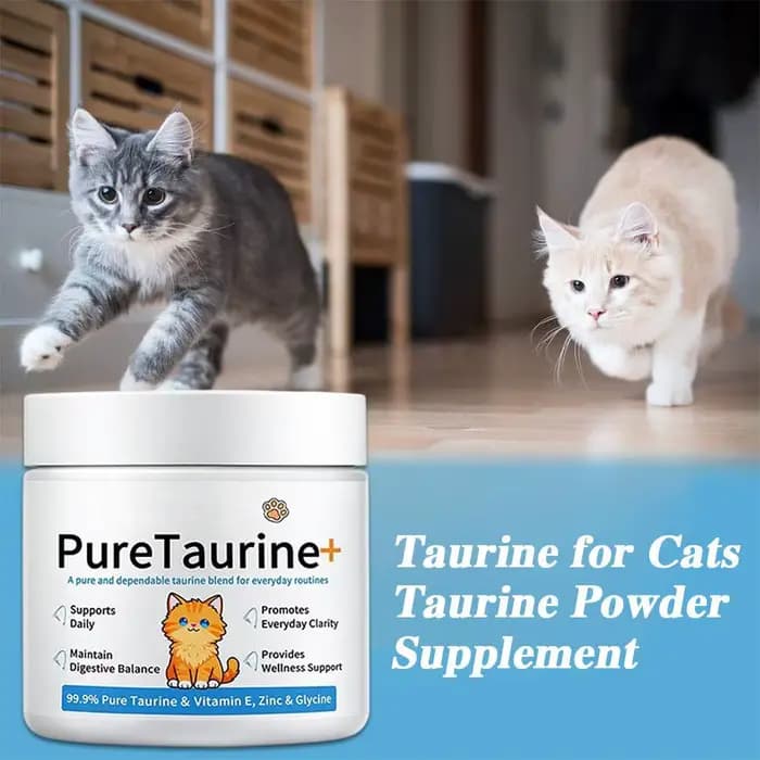 Poudre de soin pour le corps du chat 200g