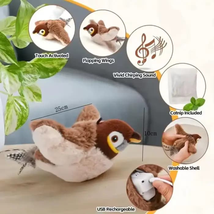 Jouet interactif pour chat