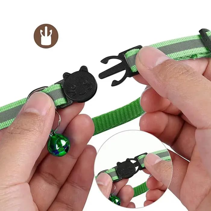Étui de protection anti-perte avec clochette pour animal de compagnie