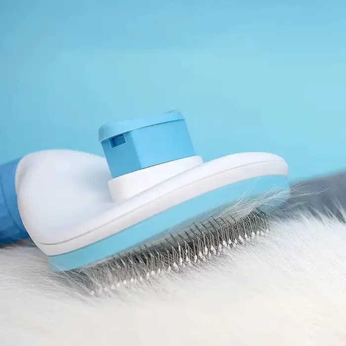 Brosse à poils pour chien et chat, peigne de toilettage et d'entretien, brosse pour chat en acier inoxydable, peigne pour chiens à poils longs, accessoires de nettoyage pour animaux de compagnie