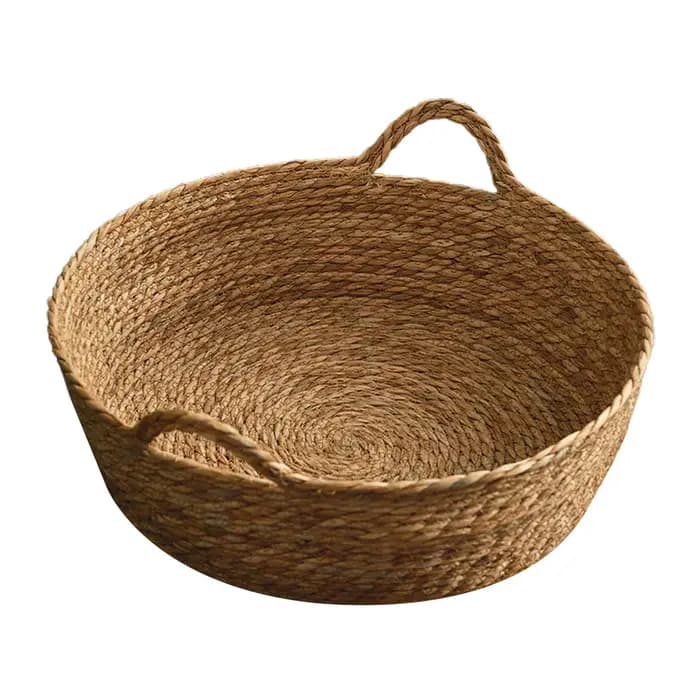 Panier de lit pour chat tissé à la main