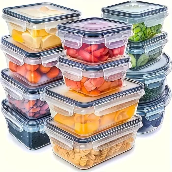 Récipients alimentaires hermétiques sans BPA