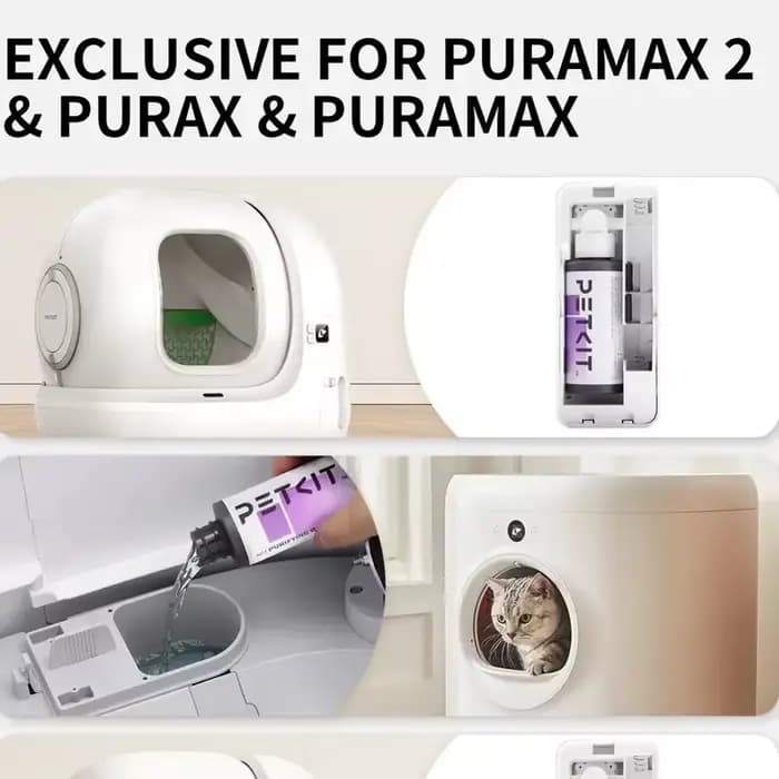 PETKIT recharges de purification d'air pour PuraX PuraMax bac à litière autonettoyant pour chat déodorant