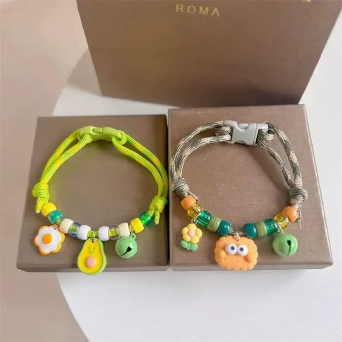 Collier coloré mignon pour animaux de compagnie