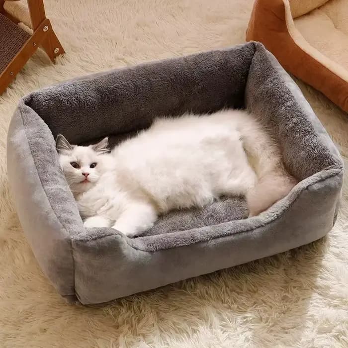 Lit pour chats produits pour animaux de compagnie coussins chaton accessoires d'hiver chien toutes les maisons fournitures choses accessoire habitats panier maison lits