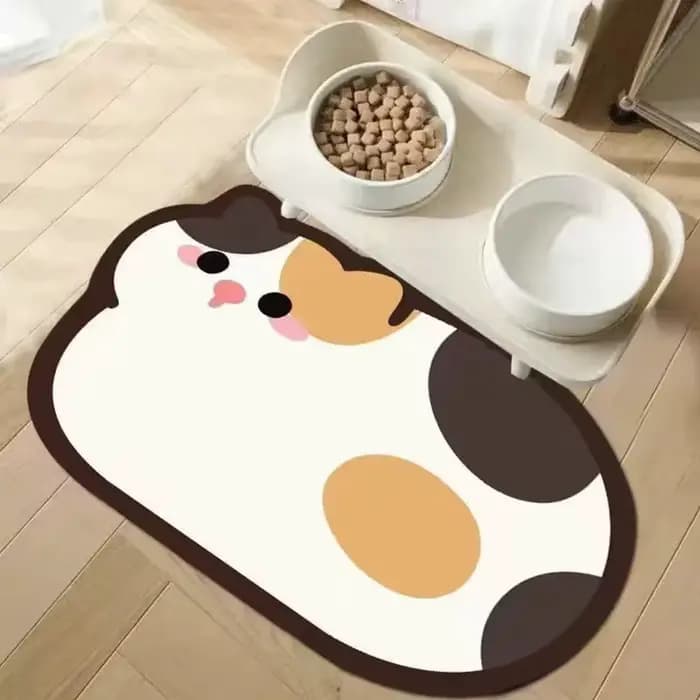 Tapis d'alimentation absorbant pour animaux de compagnie VIKAMA