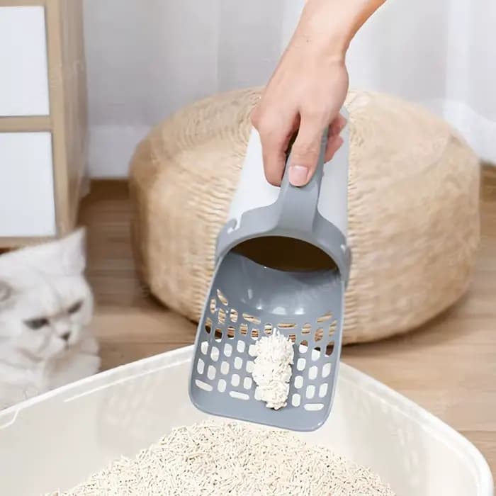 Pelle à Litière pour Chat avec Sac de Recharge