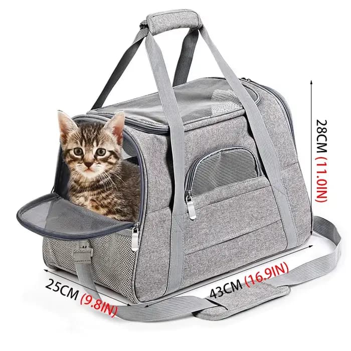 Sacs pour chat sac de Transport pour chien Portable maille respirant pliable sac