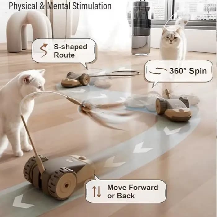 Jouet intelligent pour chat