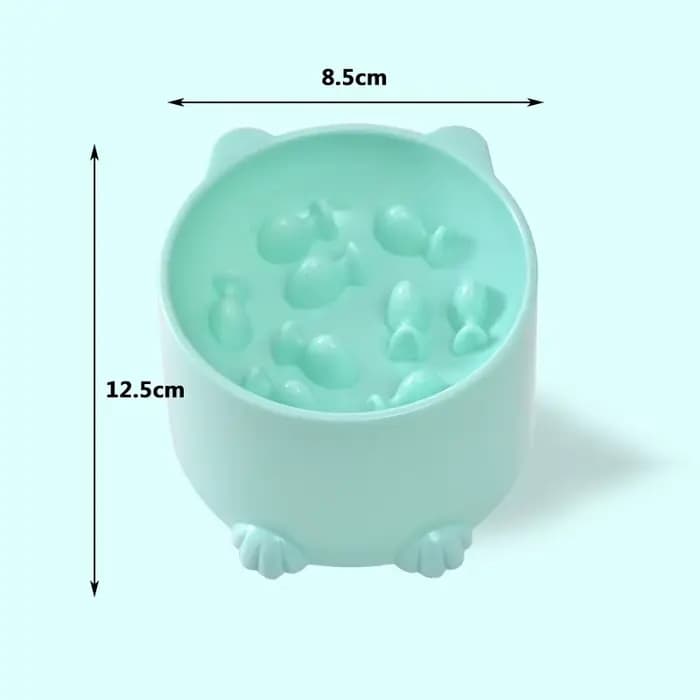 Bol pour animaux de compagnie chats et chiens sains étouffement et bols à alimentation lente pieds hauts protection du