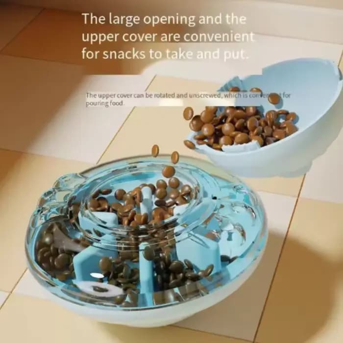 Distributeur de nourriture amusant en forme de poulet pour chien et chat, jouet interactif, mangeoire lente, Puzzle, jouet pour chats et chiens
