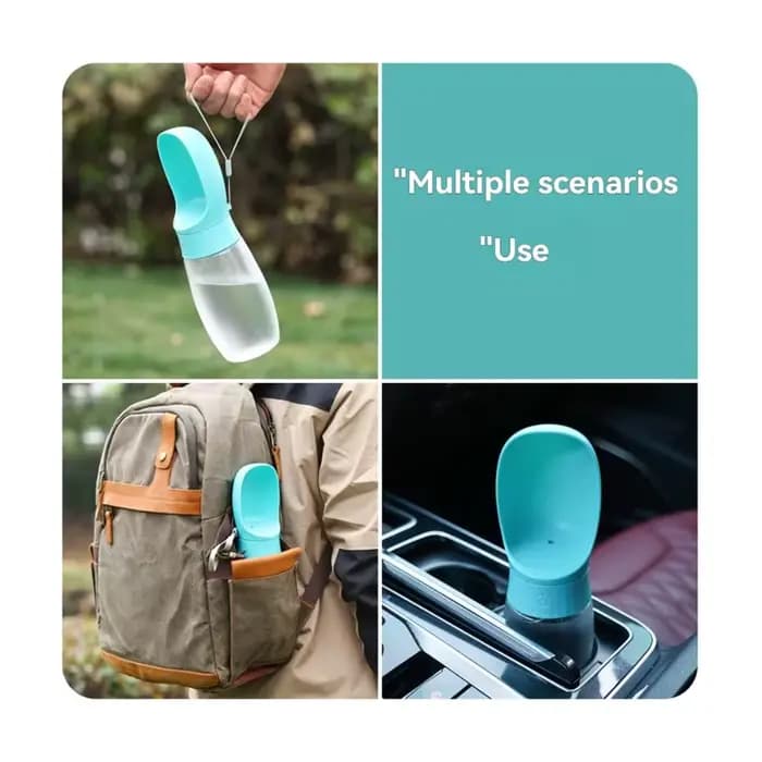 Bouteille d'eau portable pour chiens 500 ml