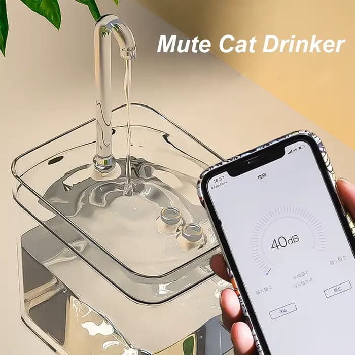 Fontaine d'eau pour chat