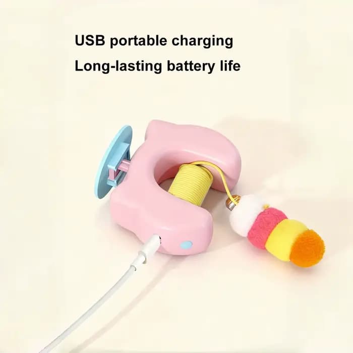 Nouveau Type de jouet électrique pour chat avec 2 cordes