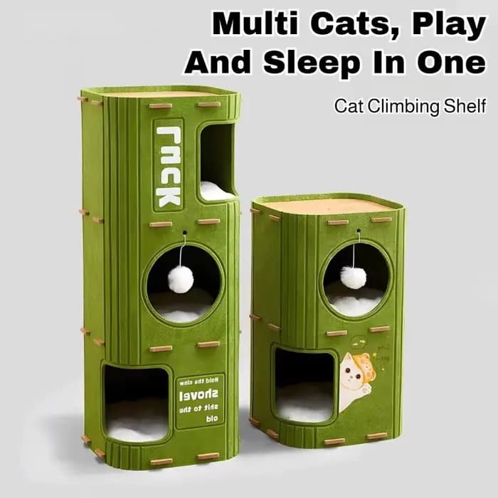 Nid de chat multicouche