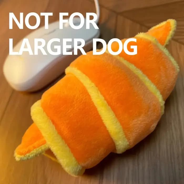 1 pièce Jouet olfactif pour chiens en forme de croissant