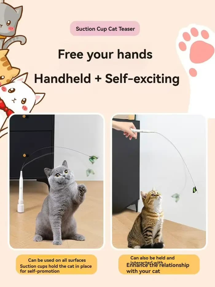 L'auto-hilarité du jouet électrique pour chat soulage l'ennui
