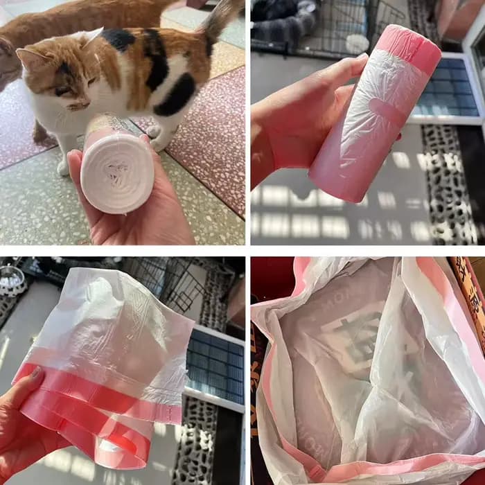 Sac à litière pour chat multi-tailles 1/2/3