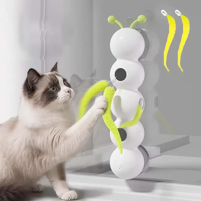 Jouet interactif pour chat Caterpillar