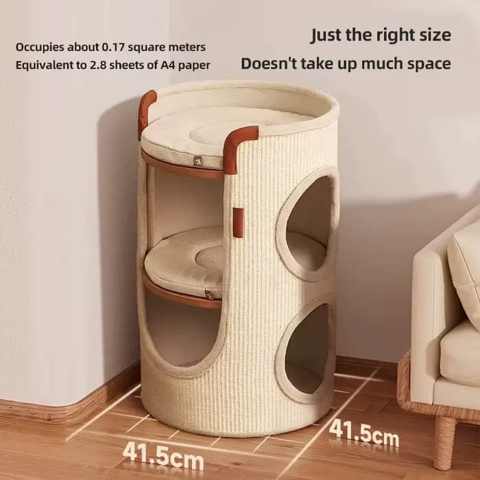 HOOPET Arbre à chat pour petit espace