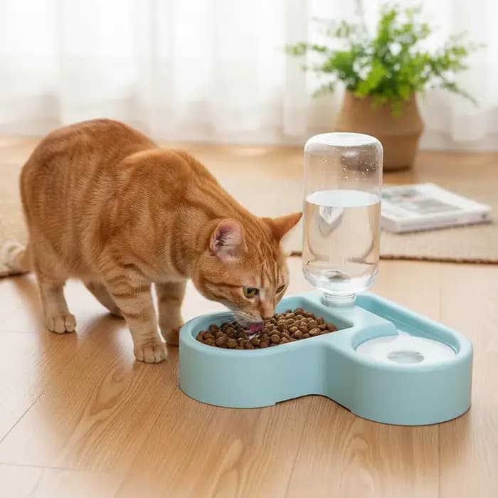 Fontaine à eau automatique pour chat