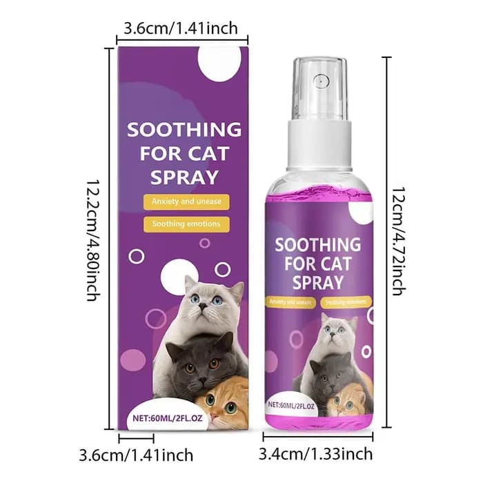 Spray apaisant pour animaux de compagnie