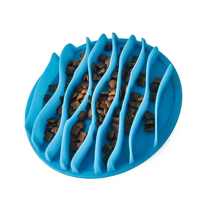 Animal de compagnie chien chat nourriture mangeoire lente Jungle Design chiot anti-étouffement