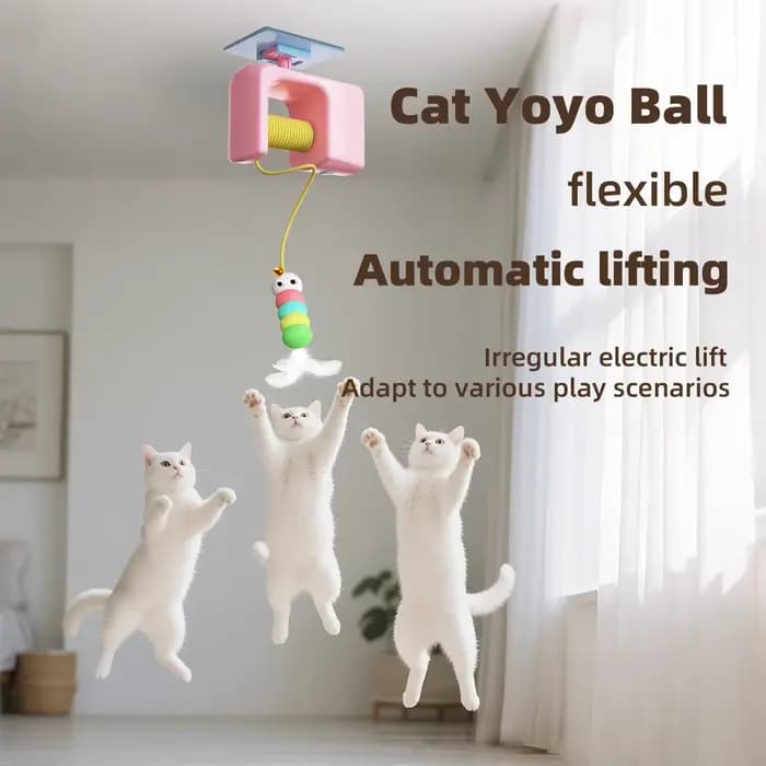 Jouet interactif pour chat