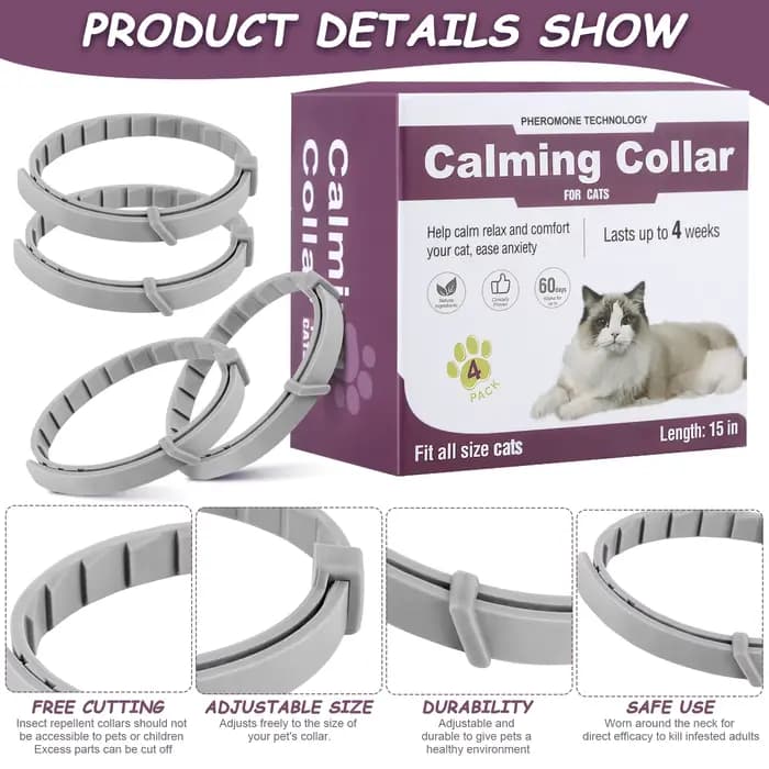 Collier apaisant pour chat