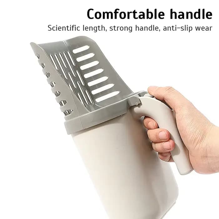 Pelle à litière élargie pour chat