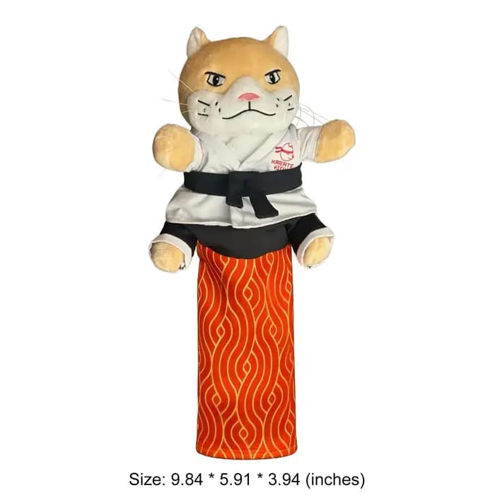 Marionnette de main de lutteur de sumo pour chat