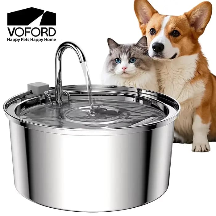 Fontaine d'eau automatique pour chat